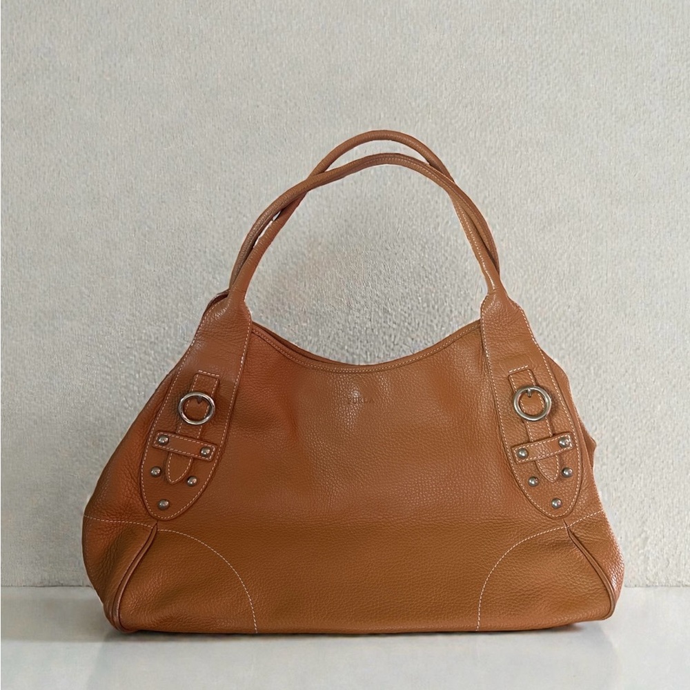 Furla Tan Leather Handbag